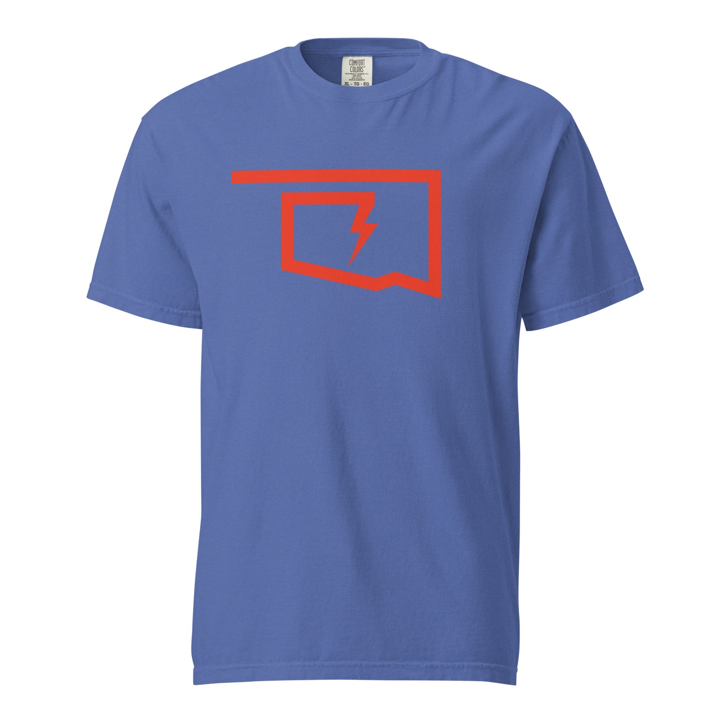 OKC thunder t shirt | Lightning & Thunder Comfort Colors