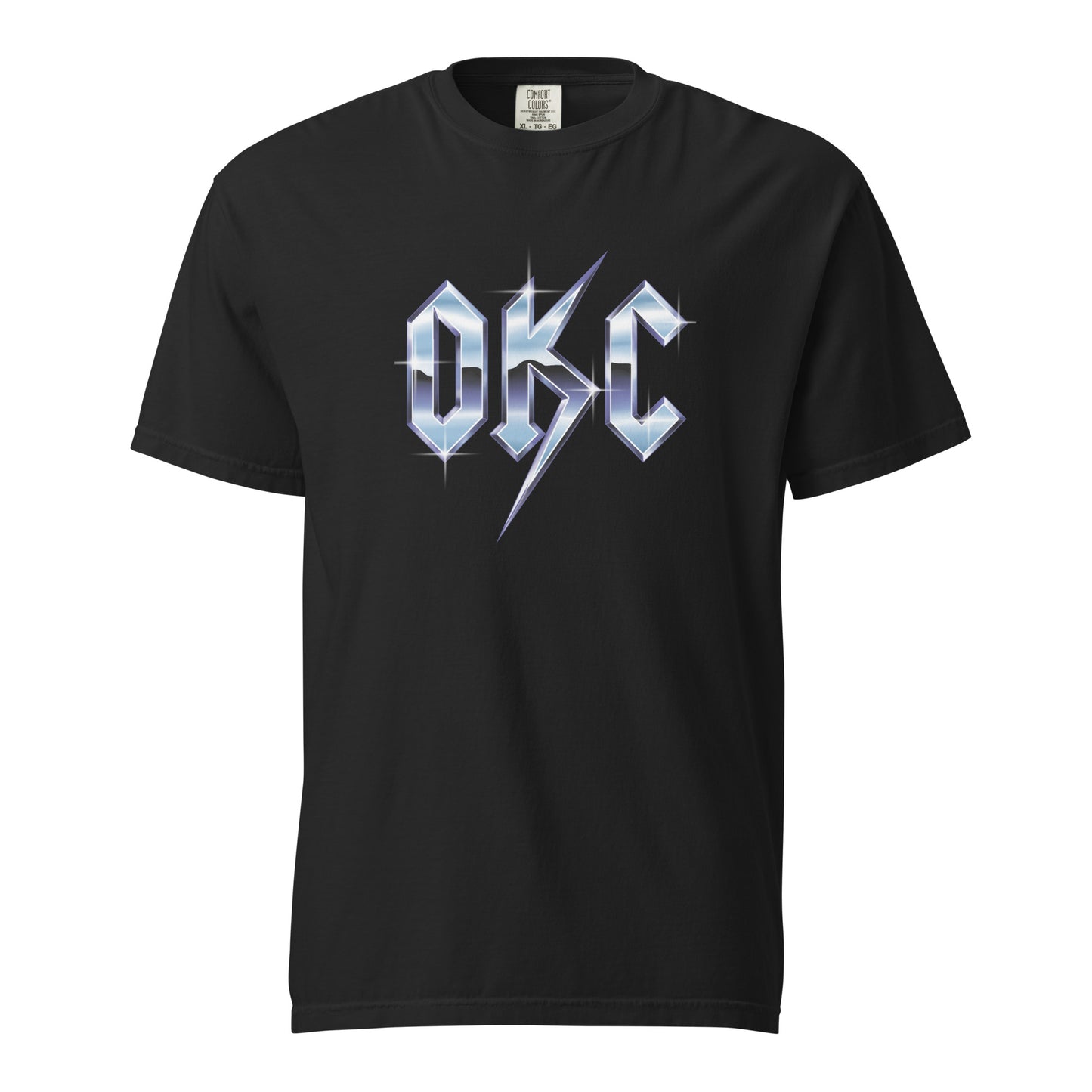 OKC thunder t shirt | Silver Edition