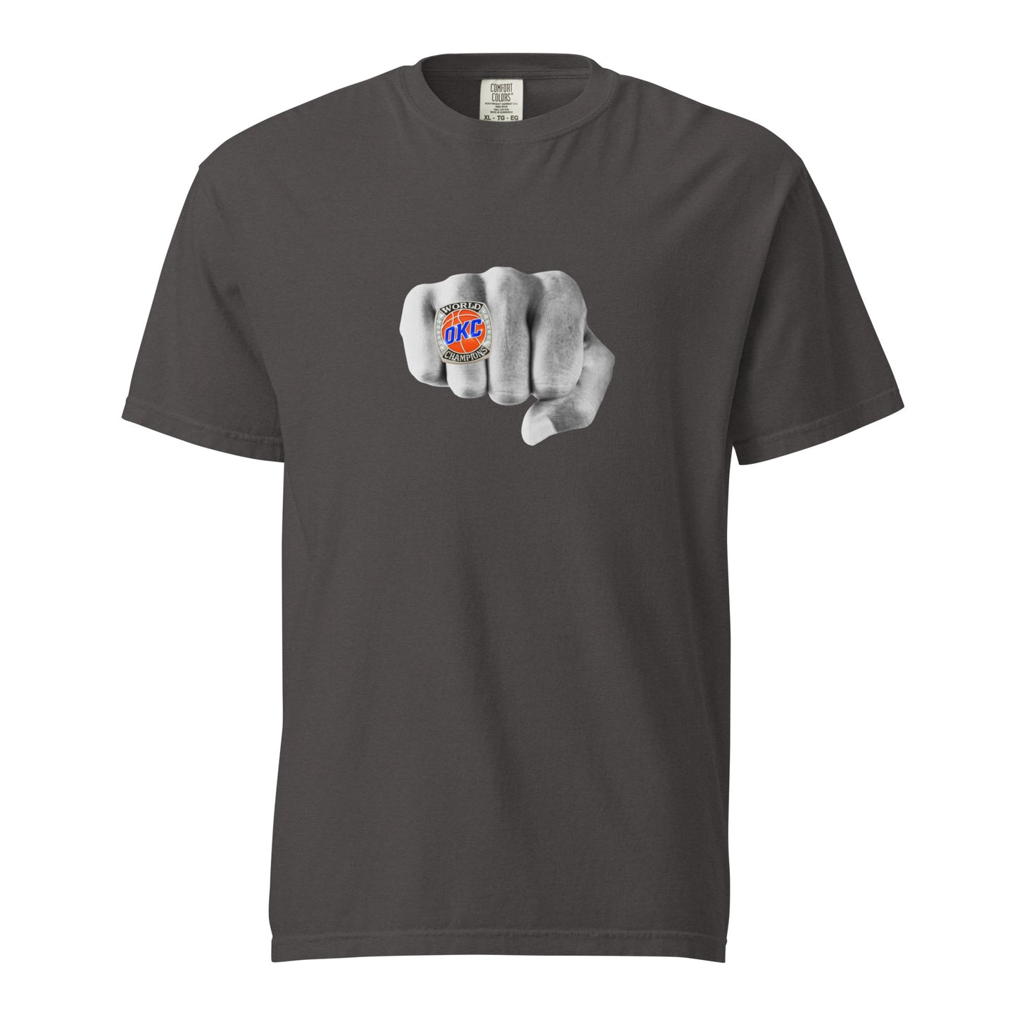 Comfort Colors OKC Thunder 2025 NBA Champions t-shirt