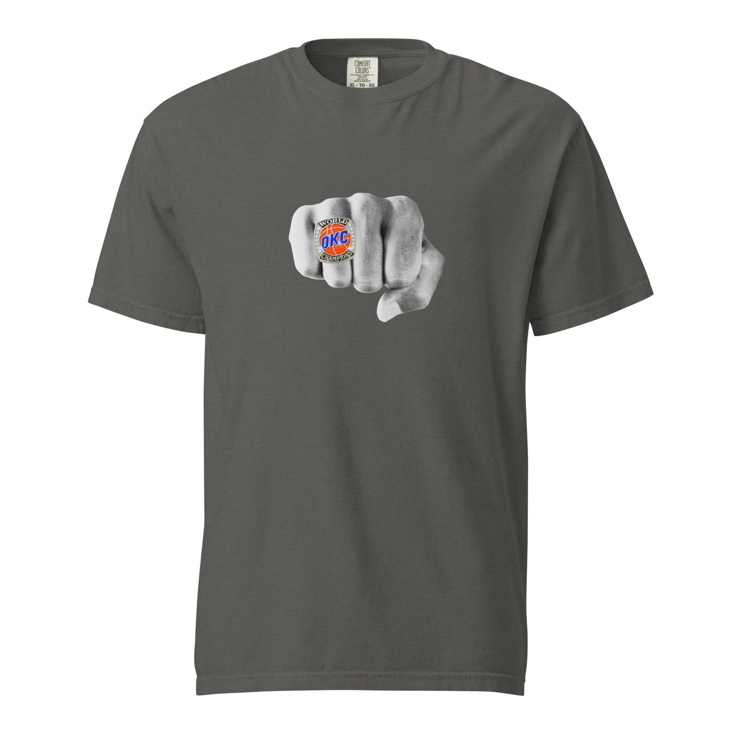 Comfort Colors OKC Thunder 2025 NBA Champions t-shirt