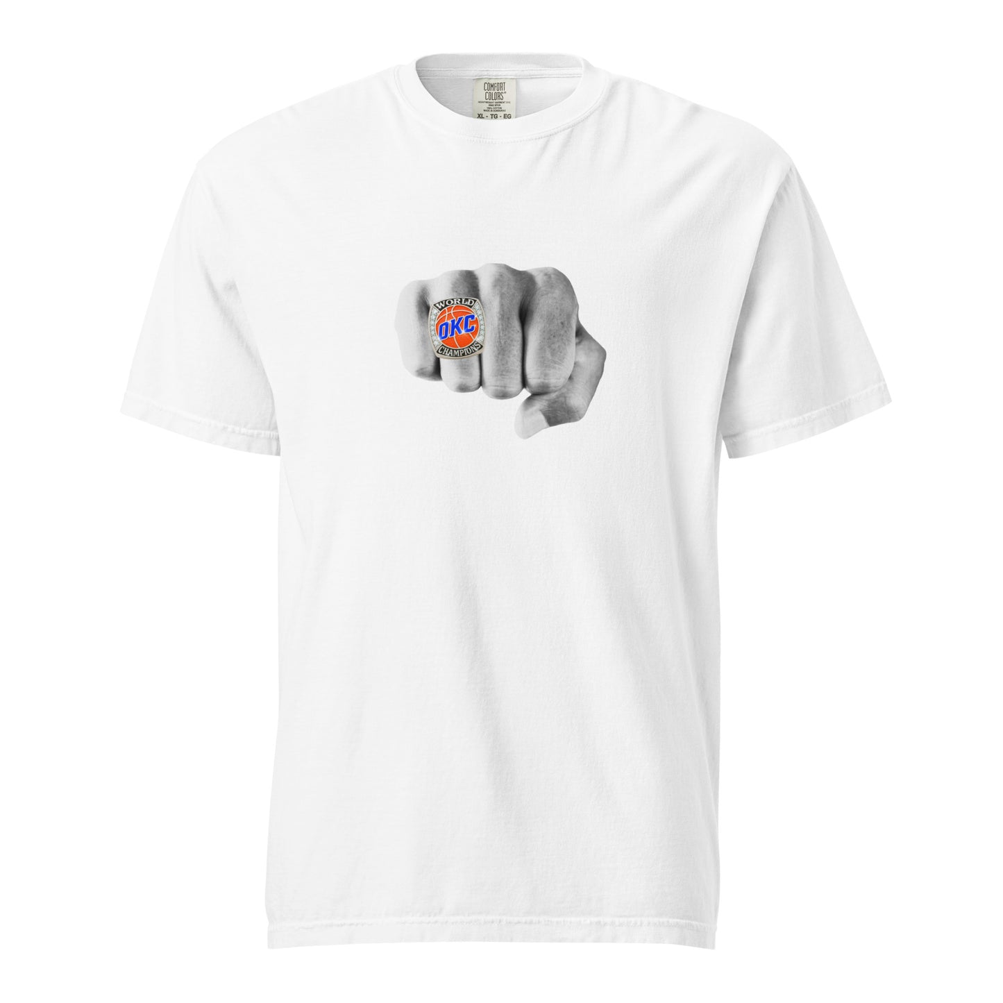 Comfort Colors OKC Thunder 2025 NBA Champions t-shirt