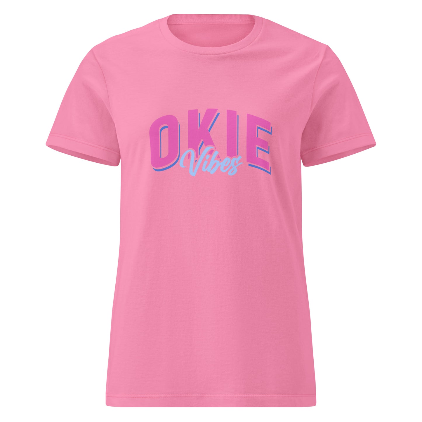 Celebrate being from Oklahoma with the Okie Vibes tee. This women’s semi‑fitted shirt features soft, lightweight Comfort Colors fabric and side‑seamed styling for a flattering look. A subtle nod to “Okie” heritage, reimagined for today’s native pride.