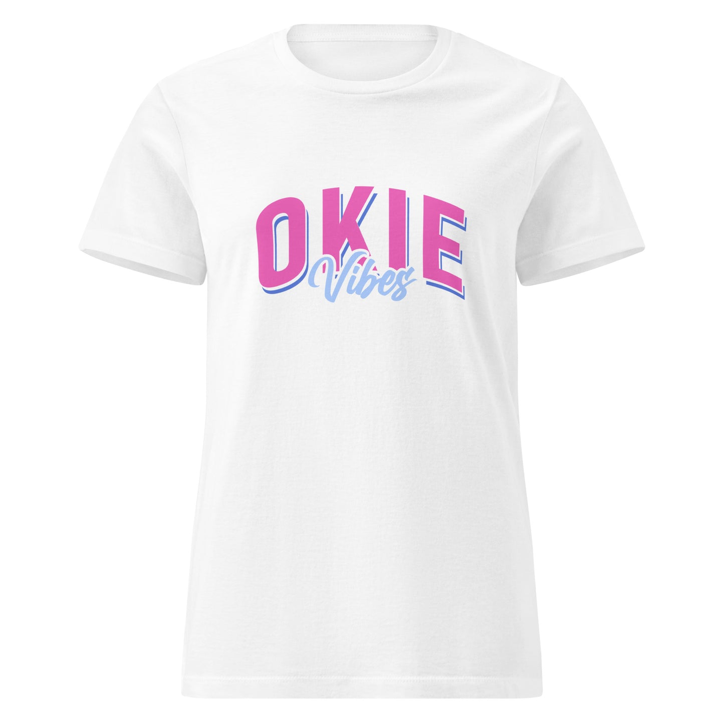 Celebrate being from Oklahoma with the Okie Vibes tee. This women’s semi‑fitted shirt features soft, lightweight Comfort Colors fabric and side‑seamed styling for a flattering look. A subtle nod to “Okie” heritage, reimagined for today’s native pride.