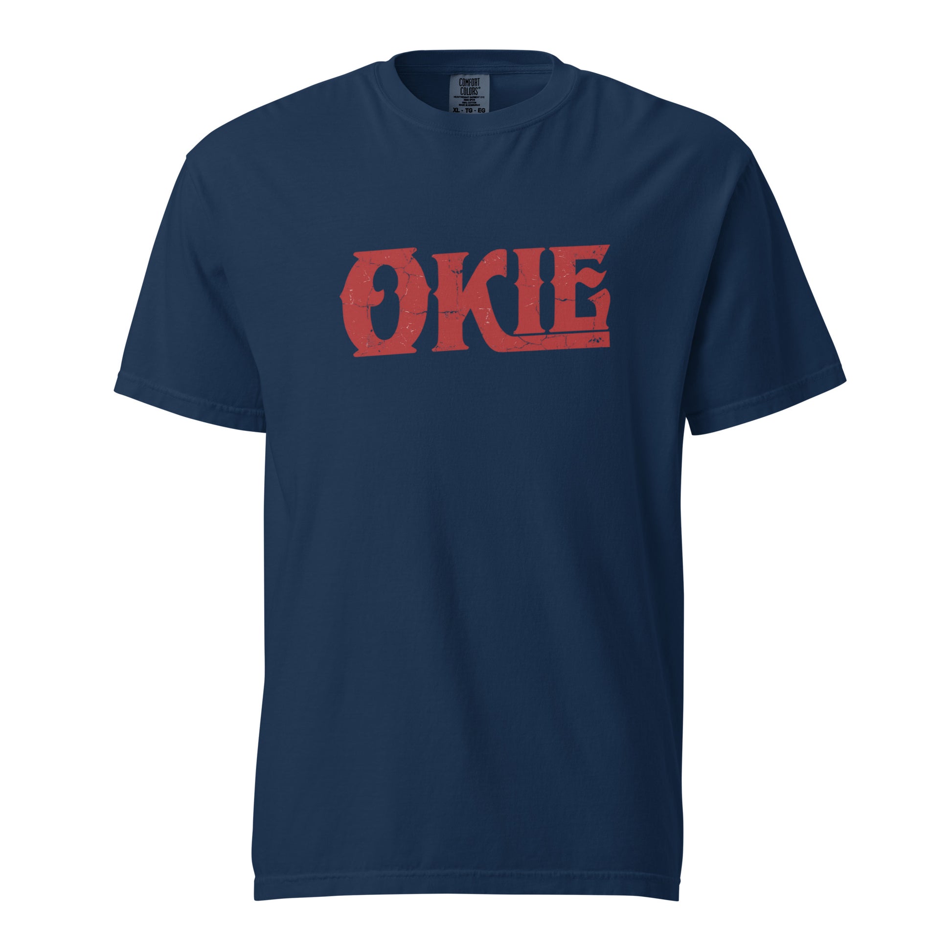 Reclaim “Okie” with this heritage tee. Inspired by Oklahoma’s Dust Bowl migrants and Merle Haggard’s “Okie from Muskogee,” the Comfort Colors garment‑dyed heavyweight tee is 100% ring‑spun cotton. Soft, durable, and printed in the USA—wear your roots.